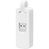 TP-Link UE200 Ethernet 100 Mbit/s, Adattatore bianco, Cablato, USB, Ethernet, 100 Mbit/s, Blu, Bianco