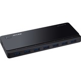 TP-Link UH700 USB 3.2 Gen 1 (3.1 Gen 1) Micro-B 5000 Mbit/s Nero, Hub USB Nero, USB 3.2 Gen 1 (3.1 Gen 1) Micro-B, USB 3.2 Gen 1 (3.1 Gen 1) Type-A, 5000 Mbit/s, Nero, 1 m, USB