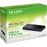 TP-Link UH720 USB 3.2 Gen 1 (3.1 Gen 1) Micro-B 5000 Mbit/s Nero Nero, USB 3.2 Gen 1 (3.1 Gen 1) Micro-B, USB 3.2 Gen 1 (3.1 Gen 1) Type-A, 5000 Mbit/s, Nero, 1 m, USB