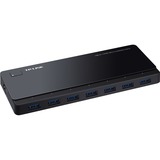TP-Link UH720 USB 3.2 Gen 1 (3.1 Gen 1) Micro-B 5000 Mbit/s Nero, Hub USB Nero, USB 3.2 Gen 1 (3.1 Gen 1) Micro-B, USB 3.2 Gen 1 (3.1 Gen 1) Type-A, 5000 Mbit/s, Nero, 1 m, USB