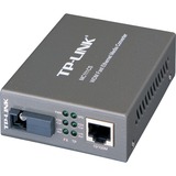 TP-Link WDM Fast Ethernet Media Converter grigio, 1000 Mbit/s, IEEE 802.3, IEEE 802.3u, IEEE 802.3x, Gigabit Ethernet, 1000 Mbit/s, UTP 3, 4, 5e, 5, SC, Vendita al dettaglio