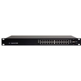 Ubiquiti EdgeSwitch 24 250W Gestito L2/L3 Gigabit Ethernet (10/100/1000) Supporto Power over Ethernet (PoE) 1U Nero Gestito, L2/L3, Gigabit Ethernet (10/100/1000), Supporto Power over Ethernet (PoE), Montaggio rack, 1U