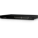 Ubiquiti EdgeSwitch 24 Lite Gestito L2/L3 Gigabit Ethernet (10/100/1000) 1U Nero Nero, Gestito, L2/L3, Gigabit Ethernet (10/100/1000), Montaggio rack, 1U, Montabile a parete