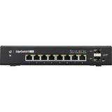 Ubiquiti EdgeSwitch 8 150W Gestito L2/L3 Gigabit Ethernet (10/100/1000) Supporto Power over Ethernet (PoE) Nero Gestito, L2/L3, Gigabit Ethernet (10/100/1000), Full duplex, Supporto Power over Ethernet (PoE)
