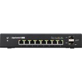 Ubiquiti EdgeSwitch 8 150W Gestito L2/L3 Gigabit Ethernet (10/100/1000) Supporto Power over Ethernet (PoE) Nero, Interruttore Gestito, L2/L3, Gigabit Ethernet (10/100/1000), Full duplex, Supporto Power over Ethernet (PoE)