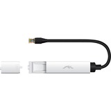 Ubiquiti INS-8023AF-O adattatore PoE e iniettore Fast Ethernet 18 V Fast Ethernet, 10,100 Mbit/s, 10/100, Nero, Bianco, 18 V, 0.7 A