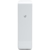 Ubiquiti NanoStation M2 Bridge di rete Bianco, Antenna Bridge di rete, Wi-Fi, Collegamento ethernet LAN, Bianco