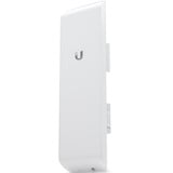 Ubiquiti NanoStation M2 Bridge di rete Bianco, Antenna Bridge di rete, Wi-Fi, Collegamento ethernet LAN, Bianco