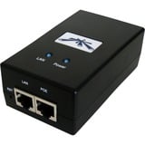 Ubiquiti POE-24-12W-G Gigabit Ethernet 24 V, Iniettore PoE Nero, Gigabit Ethernet, 10,100,1000 Mbit/s, CE, FCC, IC, UL, 24 V, 100 - 240 V, 50/60 Hz