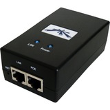 Ubiquiti POE-24-24W-G-EU adattatore PoE e iniettore Gigabit Ethernet 24 V Nero, Gigabit Ethernet, 10,100,1000 Mbit/s, Nero, 24 V, 100 - 240 V, 50/60 Hz