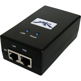 Ubiquiti POE-24-24W adattatore PoE e iniettore 24 V Nero, Nero, 24 V, 100 - 240 V, 50/60 Hz, 0.4 - 0.6 A, 1 A