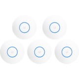 Ubiquiti UniFi AC HD 1700 Mbit/s Bianco Supporto Power over Ethernet (PoE) bianco, 1700 Mbit/s, IEEE 802.11a, IEEE 802.11ac, IEEE 802.11b, IEEE 802.11g, IEEE 802.11n, IEEE 802.1Q, IEEE 802.3at, AES, TKIP, WEP, WPA, WPA-PSK, WPA2, USB tipo-C, 17 W, Soffitto, Parete