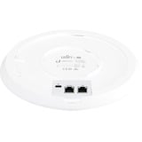 Ubiquiti UniFi AC HD 1700 Mbit/s Bianco Supporto Power over Ethernet (PoE), Punto di accesso bianco, 1700 Mbit/s, IEEE 802.11a, IEEE 802.11ac, IEEE 802.11b, IEEE 802.11g, IEEE 802.11n, IEEE 802.1Q, IEEE 802.3at, AES, TKIP, WEP, WPA, WPA-PSK, WPA2, USB tipo-C, 17 W, Soffitto, Parete