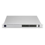Ubiquiti UniFi Pro 24-Port PoE Gestito L2/L3 Gigabit Ethernet (10/100/1000) Supporto Power over Ethernet (PoE) 1U Argento, Interruttore grigio, Gestito, L2/L3, Gigabit Ethernet (10/100/1000), Supporto Power over Ethernet (PoE), Montaggio rack, 1U