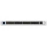 Ubiquiti UniFi Pro 48-Port PoE Gestito L2/L3 Gigabit Ethernet (10/100/1000) Supporto Power over Ethernet (PoE) 1U Argento grigio, Gestito, L2/L3, Gigabit Ethernet (10/100/1000), Supporto Power over Ethernet (PoE), Montaggio rack, 1U