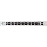 Ubiquiti UniFi US-48-750W switch di rete Gestito Gigabit Ethernet (10/100/1000) Supporto Power over Ethernet (PoE) 1U Argento grigio, Gestito, Gigabit Ethernet (10/100/1000), Supporto Power over Ethernet (PoE), Montaggio rack, 1U