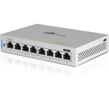 Ubiquiti UniFi US-8 Gestito L2 Gigabit Ethernet (10/100/1000) Supporto Power over Ethernet (PoE) Grigio Gestito, L2, Gigabit Ethernet (10/100/1000), Supporto Power over Ethernet (PoE), Montabile a parete