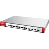 Zyxel ATP700 firewall (hardware) 1U 6000 Mbit/s 6000 Mbit/s, 1200 Mbit/s, 120,1 BTU/h, 150 utente(i), 25,3 dB, 947736 h