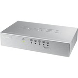 Zyxel ES-105A Non gestito Fast Ethernet (10/100) Argento, Interruttore argento, Non gestito, Fast Ethernet (10/100), Full duplex