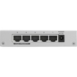 Zyxel ES-105A Non gestito Fast Ethernet (10/100) Argento, Interruttore argento, Non gestito, Fast Ethernet (10/100), Full duplex
