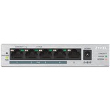 Zyxel GS1005HP Non gestito Gigabit Ethernet (10/100/1000) Supporto Power over Ethernet (PoE) Argento grigio, Non gestito, Gigabit Ethernet (10/100/1000), Full duplex, Supporto Power over Ethernet (PoE)