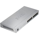 Zyxel GS1008HP Non gestito Gigabit Ethernet (10/100/1000) Supporto Power over Ethernet (PoE) Grigio grigio, Non gestito, Gigabit Ethernet (10/100/1000), Supporto Power over Ethernet (PoE)