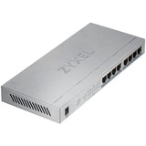 Zyxel GS1008HP Non gestito Gigabit Ethernet (10/100/1000) Supporto Power over Ethernet (PoE) Grigio, Interruttore grigio, Non gestito, Gigabit Ethernet (10/100/1000), Supporto Power over Ethernet (PoE)