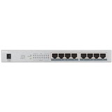 Zyxel GS1008HP Non gestito Gigabit Ethernet (10/100/1000) Supporto Power over Ethernet (PoE) Grigio, Interruttore grigio, Non gestito, Gigabit Ethernet (10/100/1000), Supporto Power over Ethernet (PoE)