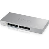 Zyxel GS1200-8HP v2 Gestito Gigabit Ethernet (10/100/1000) Supporto Power over Ethernet (PoE) Grigio argento, Gestito, Gigabit Ethernet (10/100/1000), Full duplex, Supporto Power over Ethernet (PoE)