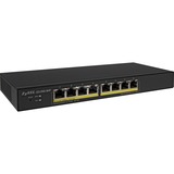 Zyxel GS1900-8HP Gestito L2 Gigabit Ethernet (10/100/1000) Supporto Power over Ethernet (PoE) Nero, Interruttore Nero, Gestito, L2, Gigabit Ethernet (10/100/1000), Full duplex, Supporto Power over Ethernet (PoE)