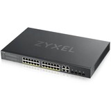 Zyxel GS1920-24HPV2 Gestito Gigabit Ethernet (10/100/1000) Supporto Power over Ethernet (PoE) Nero Nero, Gestito, Gigabit Ethernet (10/100/1000), Supporto Power over Ethernet (PoE), Montaggio rack