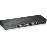 Zyxel GS1920-24V2 Gestito Gigabit Ethernet (10/100/1000) Nero Nero, Gestito, Gigabit Ethernet (10/100/1000), Montaggio rack