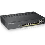 Zyxel GS1920-8HPV2 Gestito Gigabit Ethernet (10/100/1000) Supporto Power over Ethernet (PoE) Nero Nero, Gestito, Gigabit Ethernet (10/100/1000), Supporto Power over Ethernet (PoE), Montabile a parete