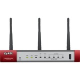 Zyxel USG20W-VPN-EU0101F router wireless Gigabit Ethernet Dual-band (2.4 GHz/5 GHz) 4G Grigio, Rosso Wi-Fi 5 (802.11ac), Dual-band (2.4 GHz/5 GHz), Collegamento ethernet LAN, 4G, Grigio, Rosso, Router portatile
