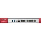 Zyxel USG Flex 200 firewall (hardware) 1,8 Gbit/s 1,8 Gbit/s, 0,45 Gbit/s, 100 Gbit/s, 60 transazioni/s, 45,38 BTU/h, 529688,2 h