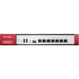 Zyxel USG Flex 500 firewall (hardware) 1U 2300 Mbit/s 2300 Mbit/s, 810 Mbit/s, 82,23 BTU/h, 41,5 dB, 529688 h, DCC, CE, C-Tick, LVD