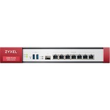 Zyxel USG Flex 500 firewall (hardware) 1U 2,3 Gbit/s 2,3 Gbit/s, 0,81 Gbit/s, 82,23 BTU/h, 41,5 dB, 529688 h, IPSEC, SSL/TLS