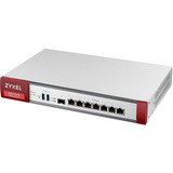 Zyxel USG Flex 500 firewall (hardware) 1U 2,3 Gbit/s 2,3 Gbit/s, 0,81 Gbit/s, 82,23 BTU/h, 41,5 dB, 529688 h, IPSEC, SSL/TLS
