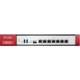 Zyxel USG Flex 500 firewall (hardware) 1U 2,3 Gbit/s 2,3 Gbit/s, 0,81 Gbit/s, 82,23 BTU/h, 41,5 dB, 529688 h, IPSEC, SSL/TLS
