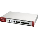 Zyxel VPN Firewall VPN 100 firewall (hardware) 2000 Mbit/s 2000 Mbit/s, 500 Mbit/s, 45,38 BTU/h, 529688,2 h, Cablato, Ethernet (RJ-45)