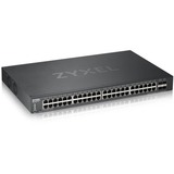 Zyxel XGS1930-52 Gestito L3 Gigabit Ethernet (10/100/1000) Nero Nero, Gestito, L3, Gigabit Ethernet (10/100/1000), Montaggio rack