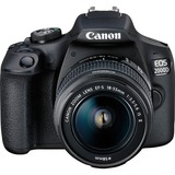 Canon EOS 2000D BK 18-55 IS II EU26 Kit fotocamere SLR 24,1 MP CMOS 6000 x 4000 Pixel Nero Nero, 24,1 MP, 6000 x 4000 Pixel, CMOS, Full HD, Nero