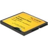 DeLOCK 61795 scheda di interfaccia e adattatore Nero/Giallo, CompactFlash, 36,4 mm, 42,8 mm, 3,3 mm