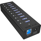 ICY BOX IB-AC6110 USB 3.2 Gen 1 (3.1 Gen 1) Type-B 5000 Mbit/s Nero Nero, USB 3.2 Gen 1 (3.1 Gen 1) Type-B, USB 3.2 Gen 1 (3.1 Gen 1) Type-A, 5000 Mbit/s, Nero, Alluminio, Cina