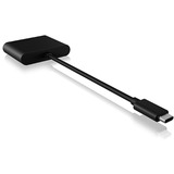 ICY BOX IB-CR301-C3 lettore di schede USB 3.2 Gen 1 (3.1 Gen 1) Type-C Nero Nero, CF, MicroSD (TransFlash), MicroSDHC, MicroSDXC, SD, SDHC, SDXC, Nero, 5000 Mbit/s, Alluminio, USB 3.2 Gen 1 (3.1 Gen 1) Type-C, 43 mm