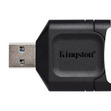 Kingston MobileLite Plus lettore di schede USB 3.2 Gen 1 (3.1 Gen 1) Type-A Nero Nero, SD, Nero, Windows 10, Windows 8.1, Windows 8, Mac OS X v. 10.10.x+, Linux v.2.6.x+, Chrome OS, USB 3.2 Gen 1 (3.1 Gen 1) Type-A, 0 - 60 °C, -20 - 70 °C