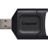 Kingston MobileLite Plus lettore di schede USB 3.2 Gen 1 (3.1 Gen 1) Type-A Nero Nero, SD, Nero, Windows 10, Windows 8.1, Windows 8, Mac OS X v. 10.10.x+, Linux v.2.6.x+, Chrome OS, USB 3.2 Gen 1 (3.1 Gen 1) Type-A, 0 - 60 °C, -20 - 70 °C