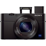 Sony Cyber-shot RX100 III Fotocamera Digitale Compatta, Sensore da 1.0'', Ottica 24-70 mm F1.8-2.8 Zeiss, Schermo LCD Regolabile Nero, Sensore da 1.0'', Ottica 24-70 mm F1.8-2.8 Zeiss, Schermo LCD Regolabile, 20,1 MP, 5472 x 3648 Pixel, CMOS, 2,9x, Full HD, Nero