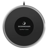 3DConnexion SpaceMouse Compact argento, Nero, Grigio, 480 g