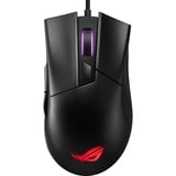 ASUS ROG Gladius II Core mouse Mano destra USB tipo A Ottico 6200 DPI Nero, Mano destra, Ottico, USB tipo A, 6200 DPI, Nero